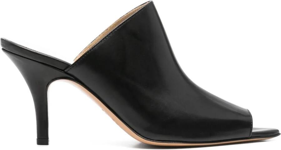 MM6 Maison Margiela Leren muiltjes Zwart