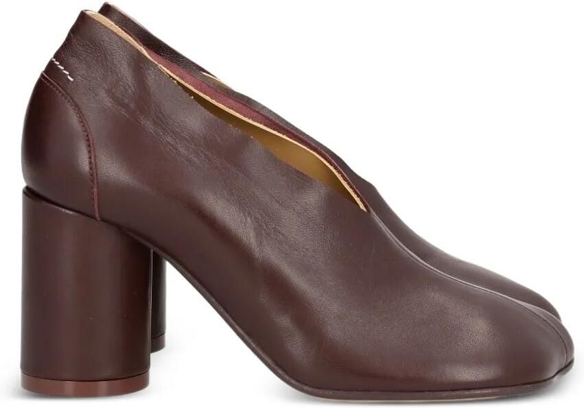 MM6 Maison Margiela Leren pumps Bruin