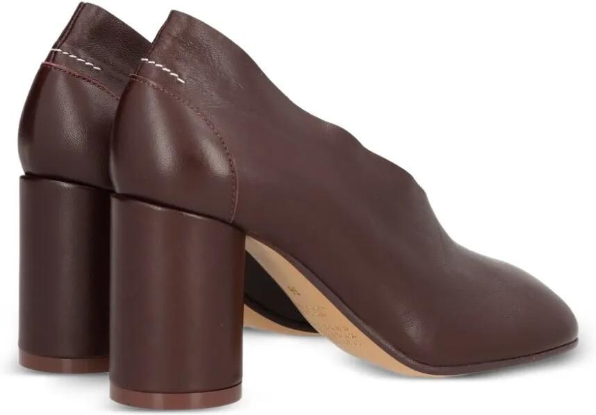 MM6 Maison Margiela Leren pumps Bruin - Foto 4