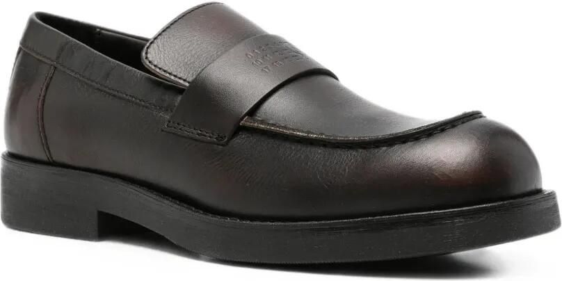 MM6 Maison Margiela Leren loafers Bruin - Foto 3
