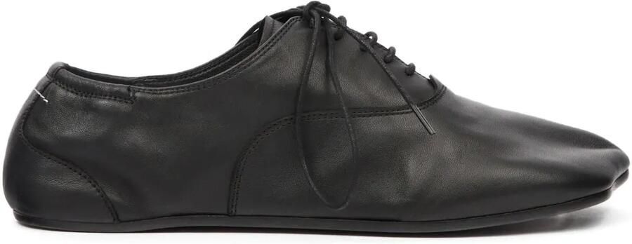 MM6 Maison Margiela Oxford schoenen met vierkante neus Zwart