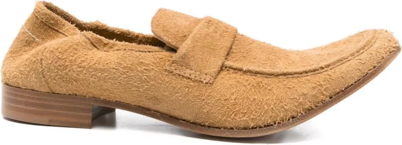 MM6 Maison Margiela Penny loafers Beige
