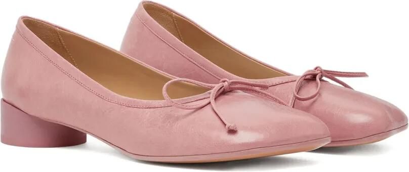 MM6 Maison Margiela Pumps met blokhak en strik Roze - Foto 5