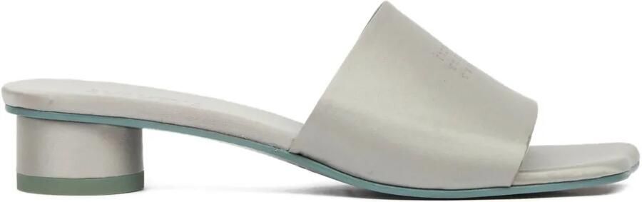 MM6 Maison Margiela Sandalen met logodetail Grijs