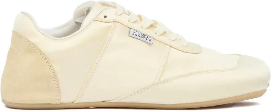 MM6 Maison Margiela Satijnen sneakers Beige