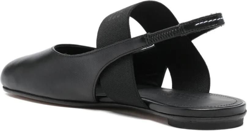 MM6 Maison Margiela Slingback sandalen met gespleten neus Zwart - Foto 2