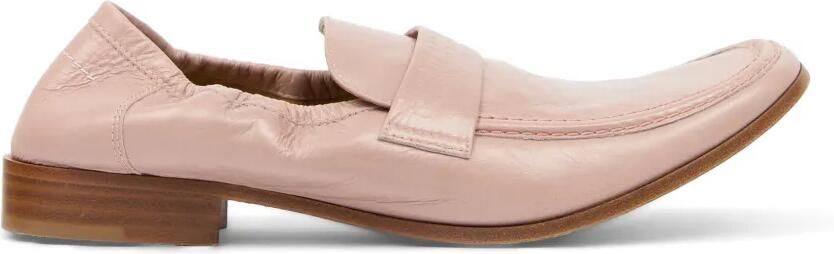 MM6 Maison Margiela Swing leren loafers Roze