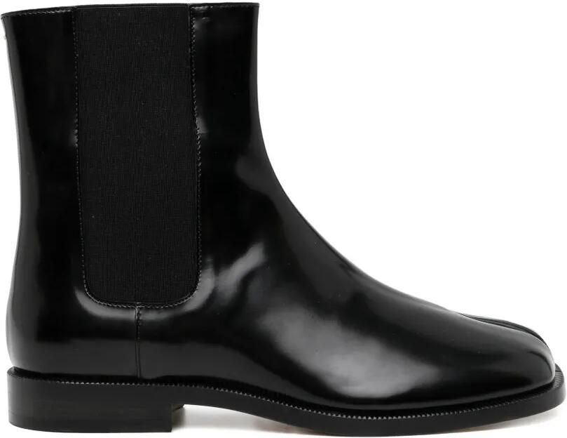MM6 Maison Margiela Tabi Chelsea laarzen Zwart