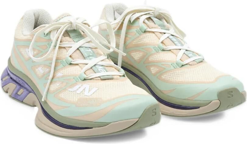 MM6 Maison Margiela XT-MM6 mesh panel sneakers Beige - Foto 4