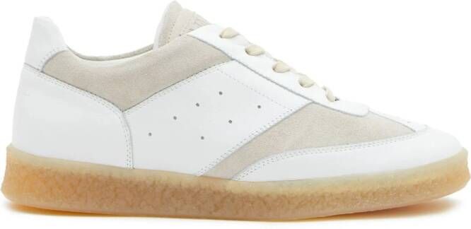 MM6 Maison Margiela 6 Court low-top sneakers Wit