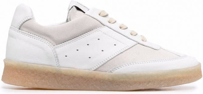 MM6 Maison Margiela 6 Court low-top sneakers Wit