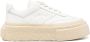 MM6 Maison Margiela Sneakers met contrasterende plateauzool Wit - Thumbnail 1