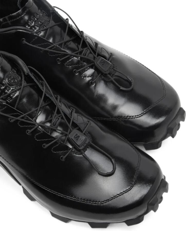 MM6 Maison Margiela X Salomon x Salomon leren sneakers Zwart - Foto 2