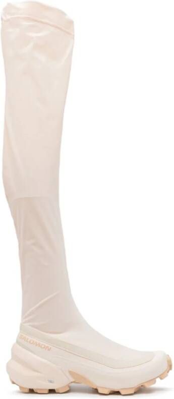 MM6 Maison Margiela X Salomon x Salomon overknee laarzen Roze