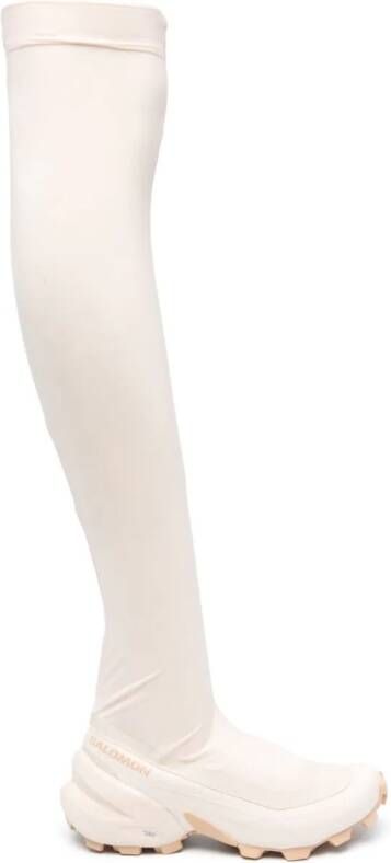 MM6 Maison Margiela X Salomon Overknee laarzen Roze