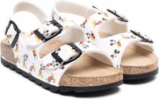 Moa Kids Mickey Mouse sandalen Wit