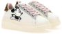 Moa Kids Mickey sneakers met plateauzool Wit - Thumbnail 1