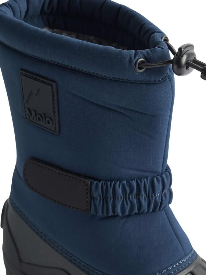 Molo Laarzen met klittenband en trekkoord Blauw - Foto 2