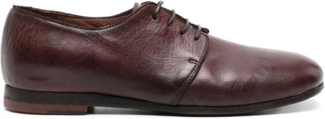 Moma Bufalo Oxford leren schoenen Bruin