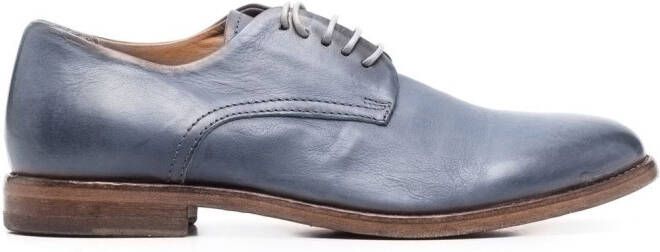 Moma Leren brogues Blauw