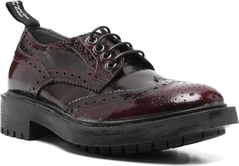 Moma Brogues met veters Rood - Foto 2