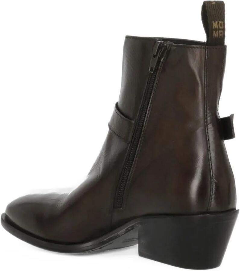 Moma buckle-detail ankle boots Bruin - Foto 2