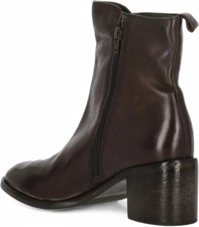 Moma leather ankle boots Bruin - Foto 3
