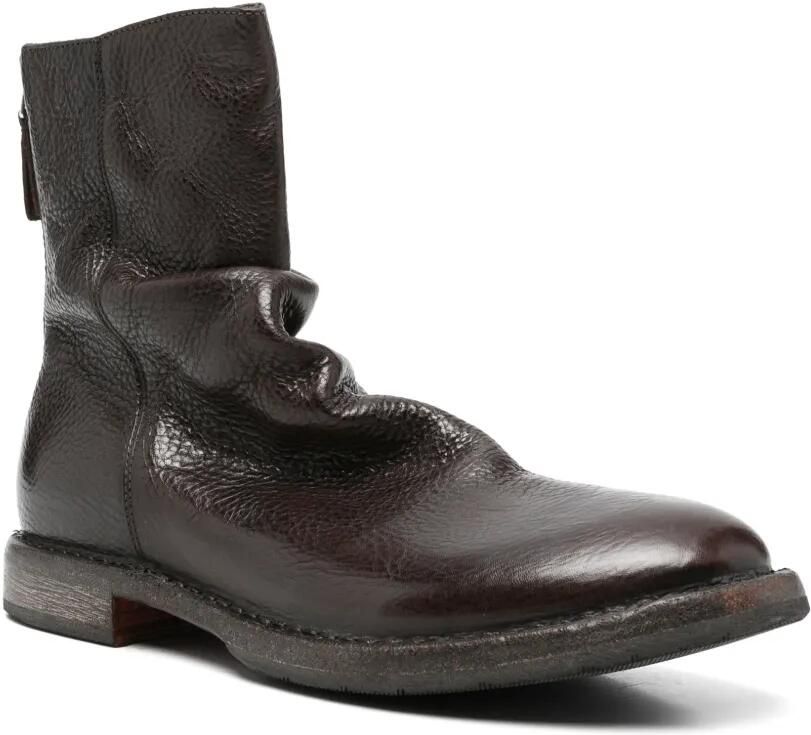 Moma leather ankle boots Bruin - Foto 3