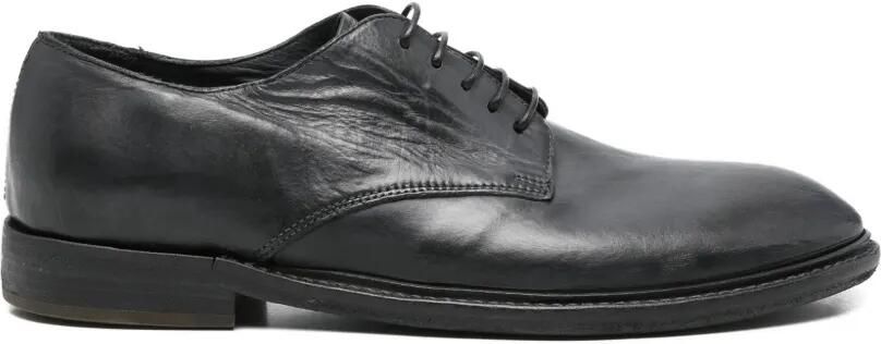 Moma Leren derby schoenen Grijs
