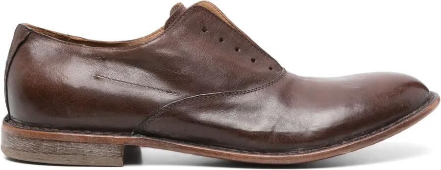 Moma Leren Oxford schoenen Bruin