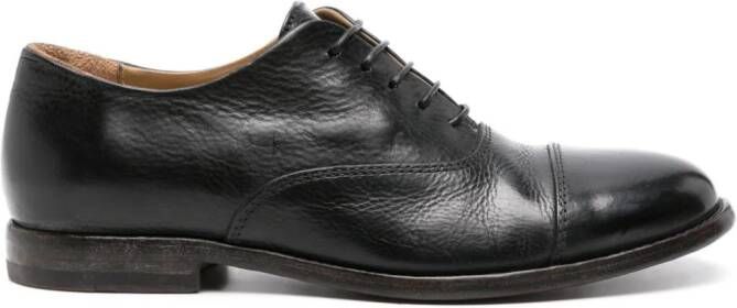 Moma Oxford schoenen met vlakken Zwart