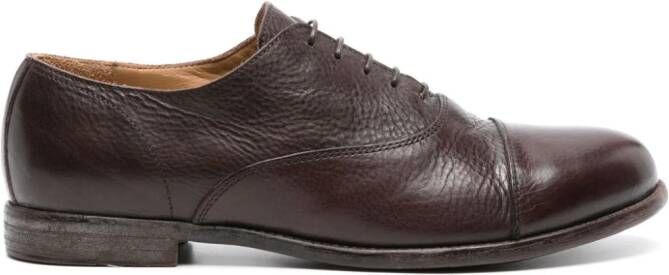 Moma Oxford schoenen van bewerkt leer Bruin