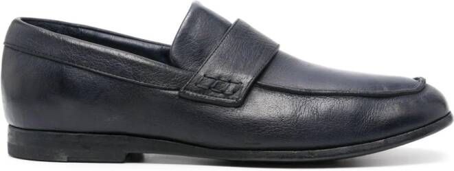 Moma Leren loafers Blauw