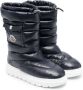 Moncler Enfant Snowboots met logopatch Blauw - Thumbnail 1