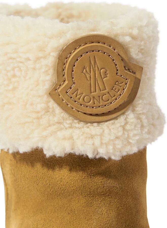 Moncler Enfant Lammy enkellaarzen Bruin - Foto 3