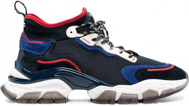 Moncler Leave No Trace sneakers Blauw - Schoenen.nl