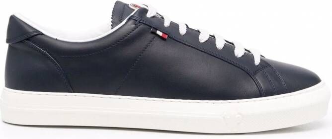 Moncler Leren sneakers Blauw