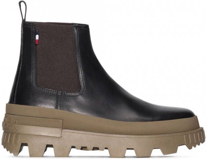 Moncler Lir enkellaarzen Zwart