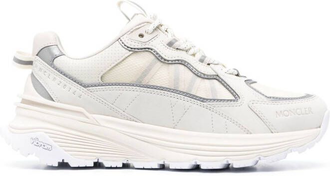 Moncler Lite Runner tweekleurige sneakers 034 CREME