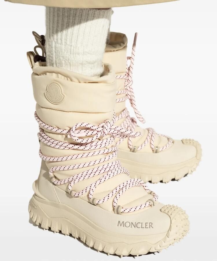 Moncler 45 mm Trailgrip veterlaarzen Beige - Foto 2