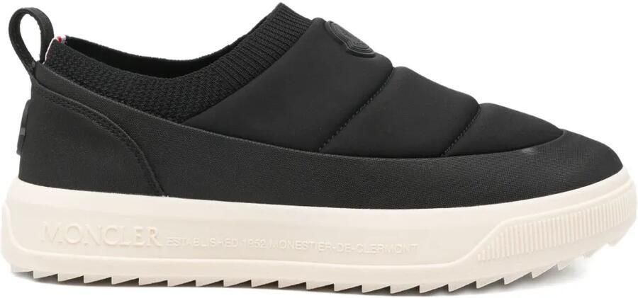 Moncler Altive gewatteerde slip-on sneakers Zwart