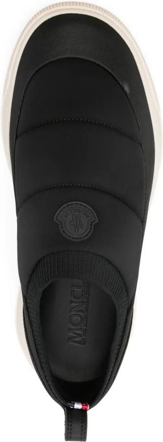 Moncler Altive gewatteerde slip-on sneakers Zwart - Foto 4