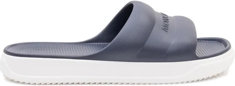 Moncler Altive gewatteerde slippers Blauw