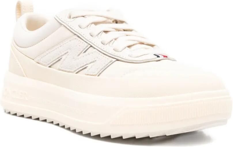 Moncler Altive leren low-top sneakers Beige