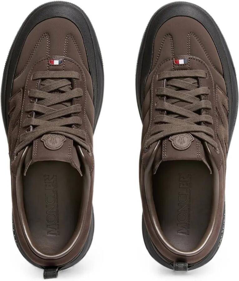 Moncler Altive nubuck & suède sneakers Bruin - Foto 2