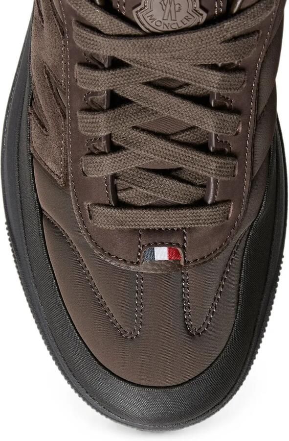 Moncler Altive nubuck & suède sneakers Bruin - Foto 3