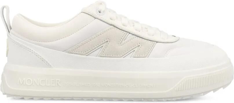 Moncler Altive nubuck & suède sneakers Wit