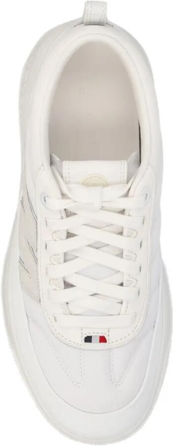 Moncler Altive nubuck & suède sneakers Wit - Foto 4