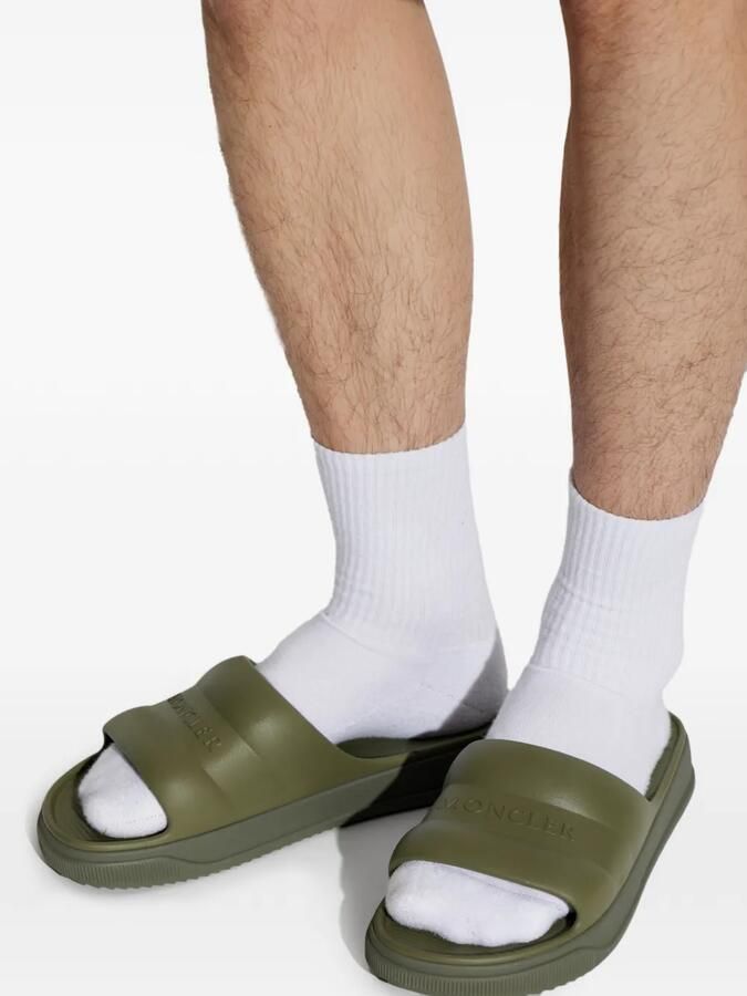 Moncler Altive slippers Groen - Foto 2