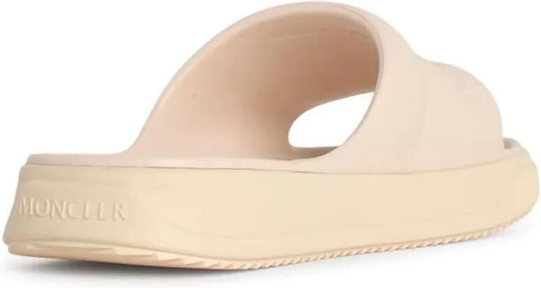 Moncler Altive slippers met logo-reliëf Beige - Foto 3